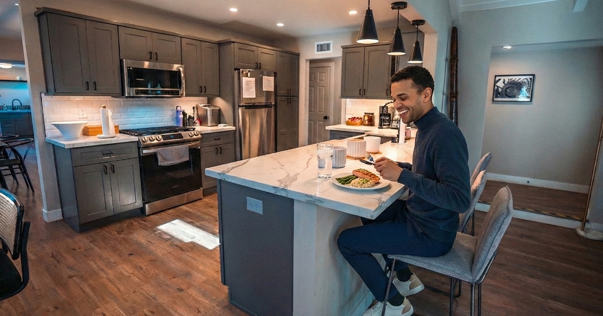 Chef-prepared meals at Surf City Detox